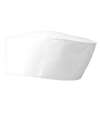 PR653 Premier Chef's Skull Cap White colour image